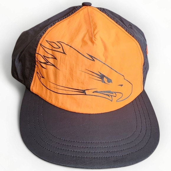 Harley Davidson Screamin' Eagle Adjustable Snapback‎ Hat Black/Orange 97605-24VM - Picture 11 of 11